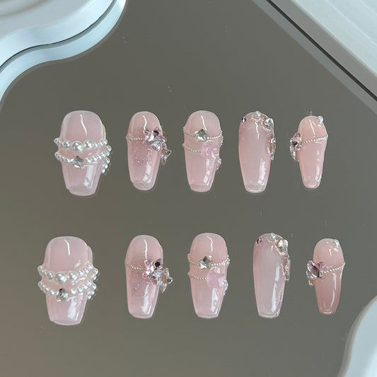 Princess Q - Handmade 10 Pc Press On Nails - Select Order